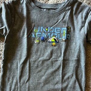 Under Armour Gray Outdoors/Camping Short Sleeve Performance Tee